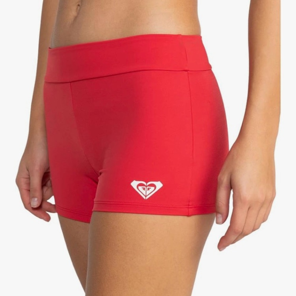 Roxy Women's Red Active Bike Shorts or board shorts - Picture 3 of 6